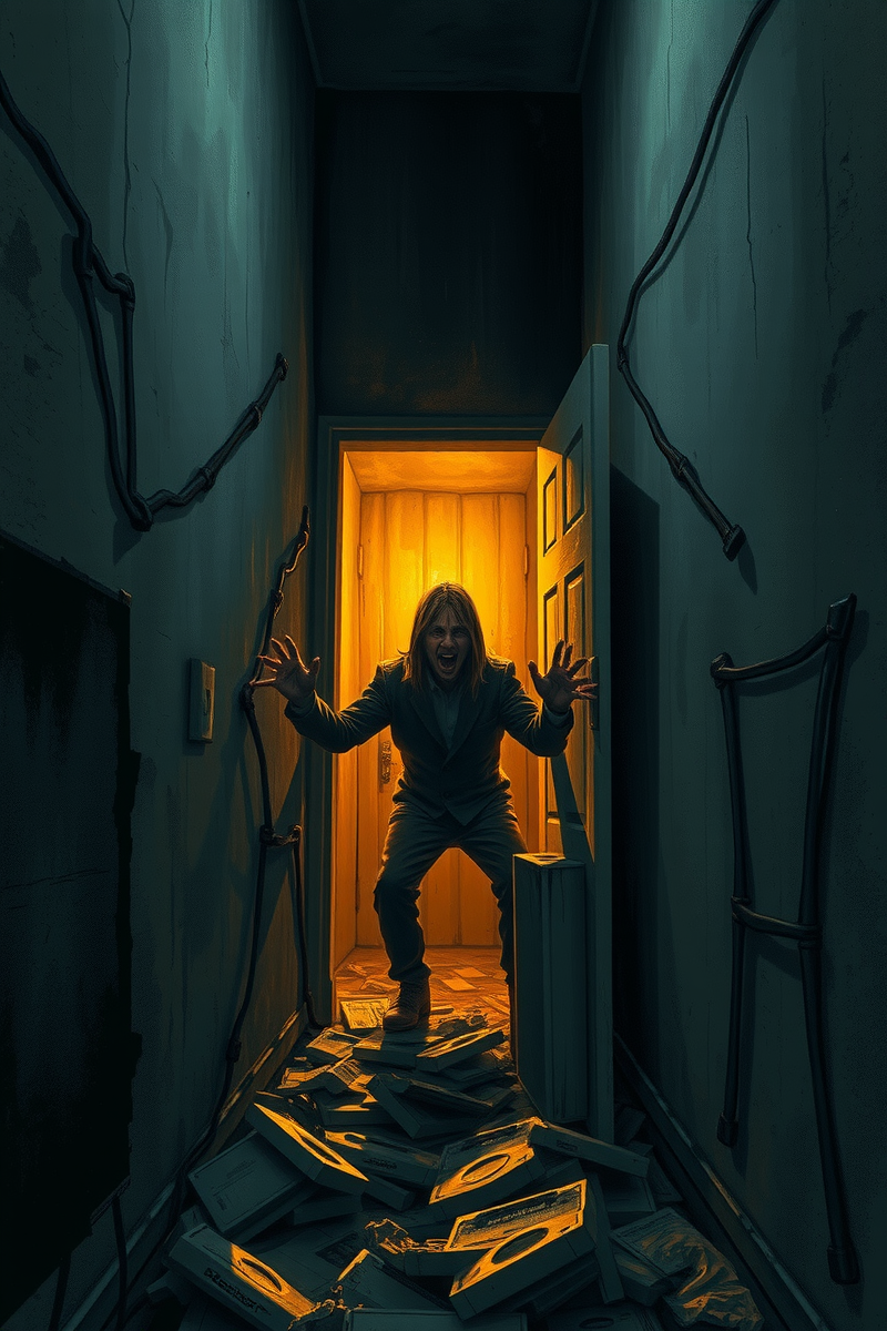 Dream of a Locked Room Unable to Open the Door