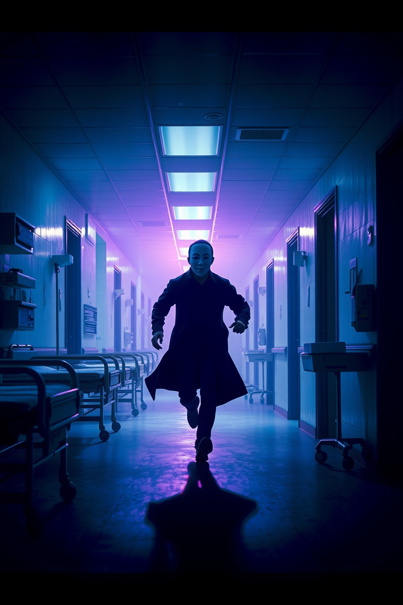 Dream of a Masked Person Through a Hospital