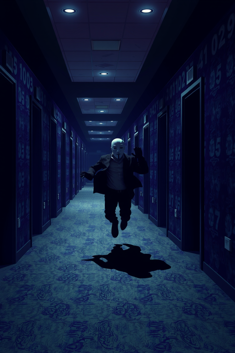 Dream of a Masked Person Through a Hotel