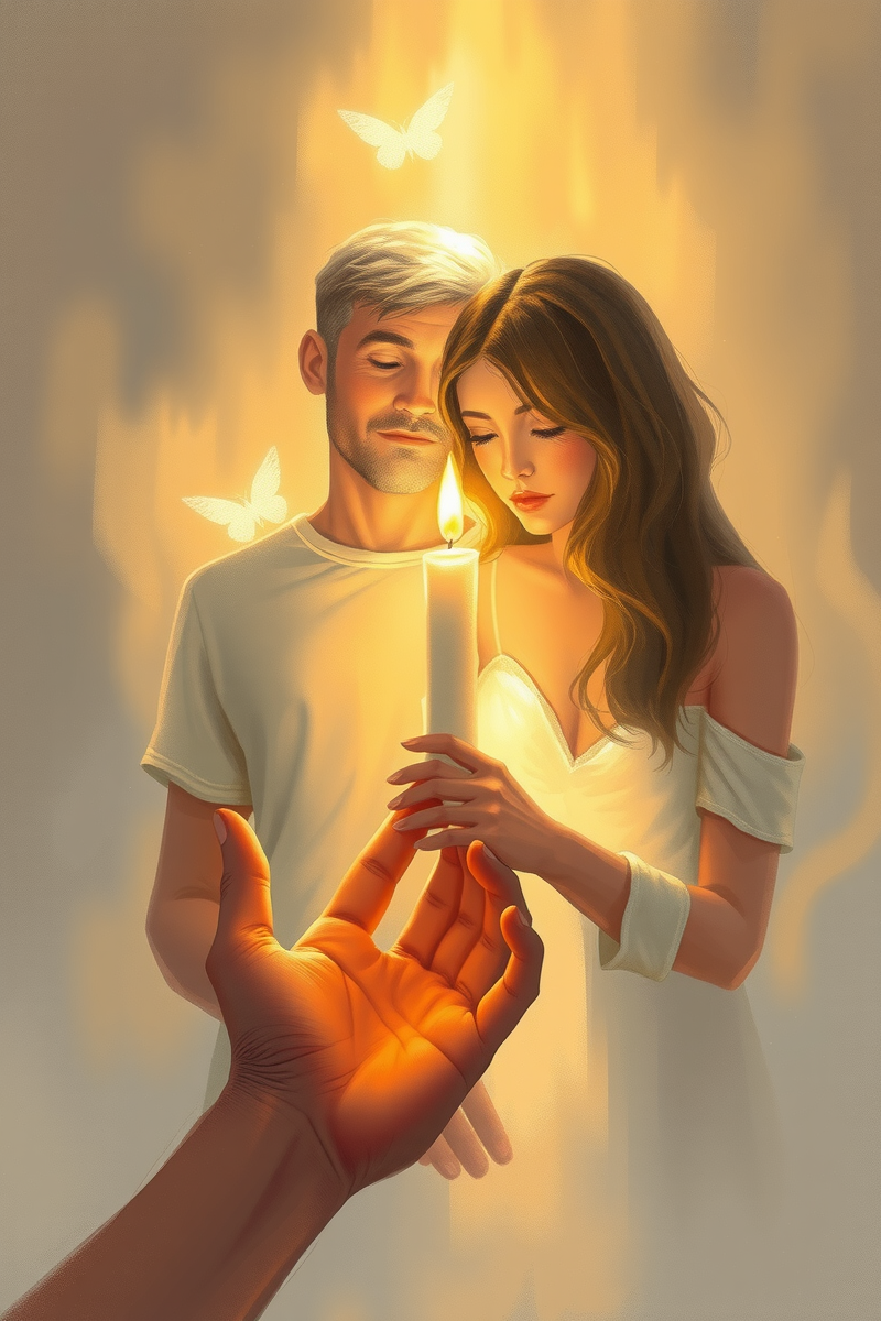 Dream of a Memorial Candle Being Held
