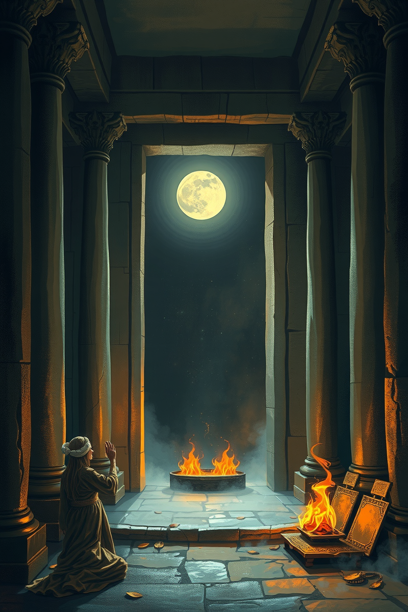 Dream of a Sacred Door Being Cleaned