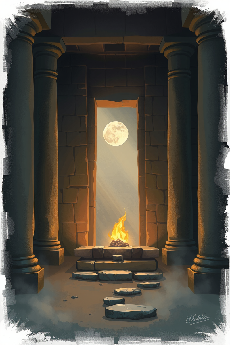 Dream of a Sacred Door Losing an Offering