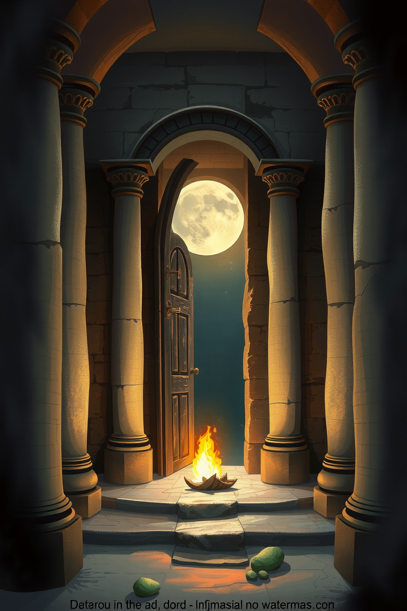 Dream of a Sacred Door Receiving an Offering