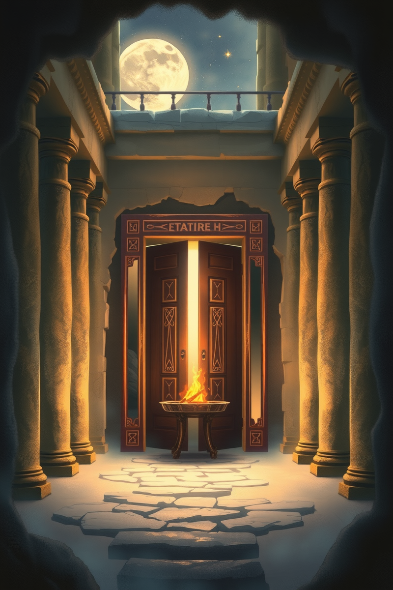 Dream of a Sacred Door Refusing Entry