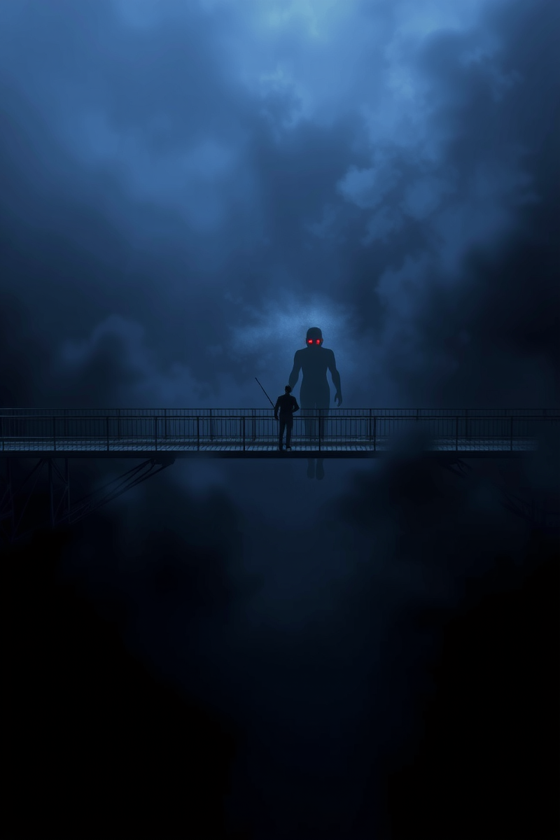Dream of a Shadow Figure Across a Bridge