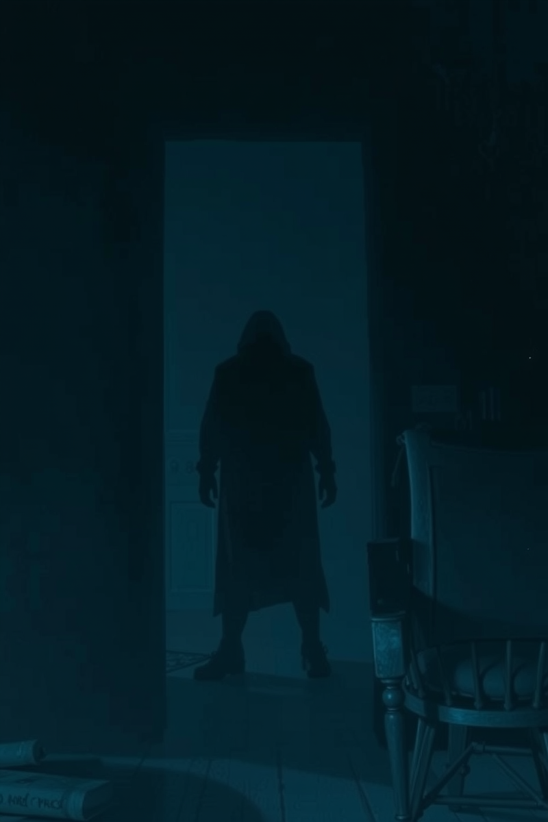 Dream of a Shadow Figure Hiding in the House