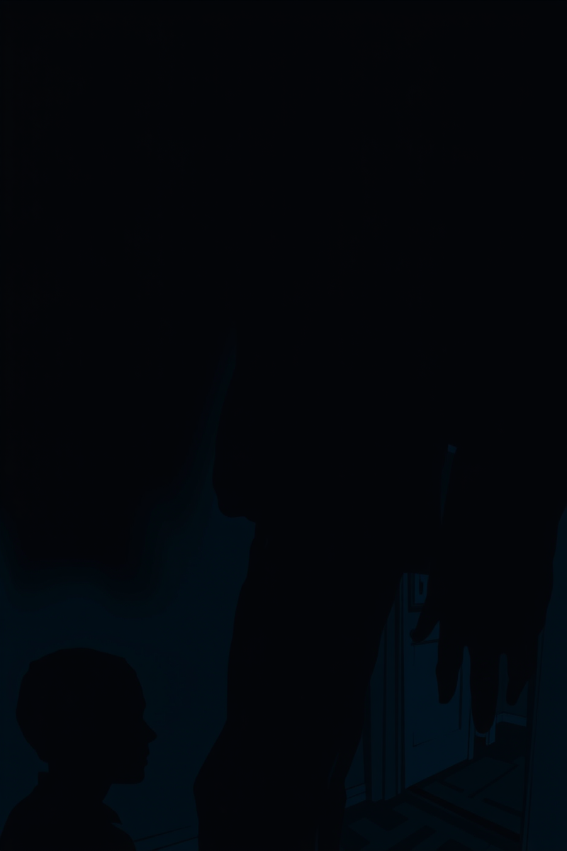 Dream of a Shadow Figure Moving Without Sound