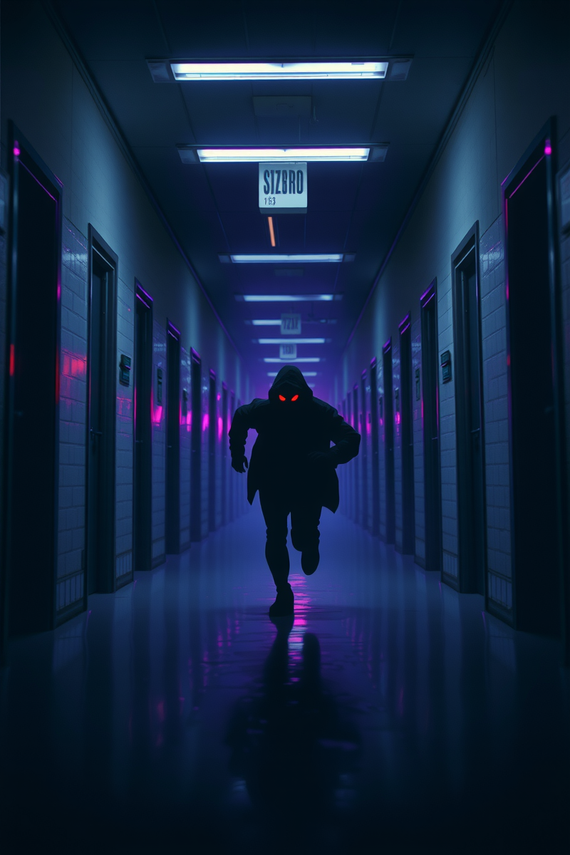 Dream of a Shadow Figure Through a Corridor