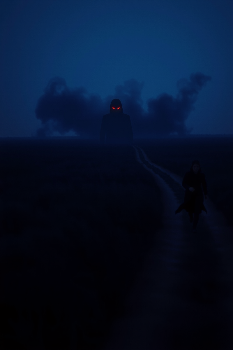 Dream of a Shadow Figure Through a Field