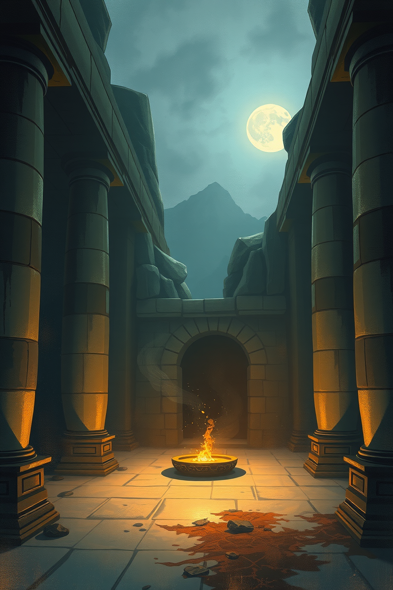 Dream of a Shrine Being Locked