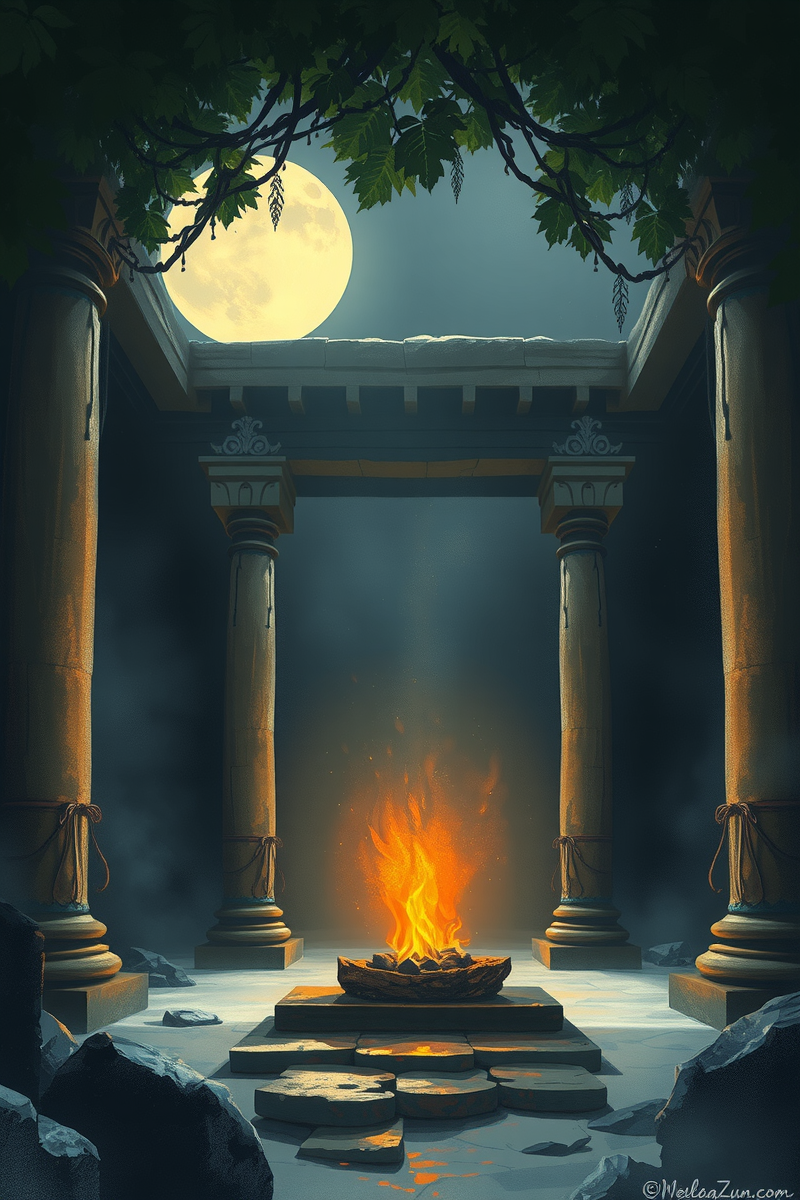 Dream of a Shrine Completing a Ritual