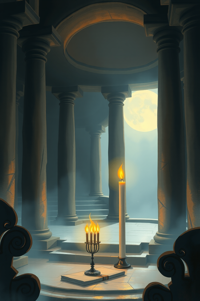 Dream of a Shrine Relighting a Candle