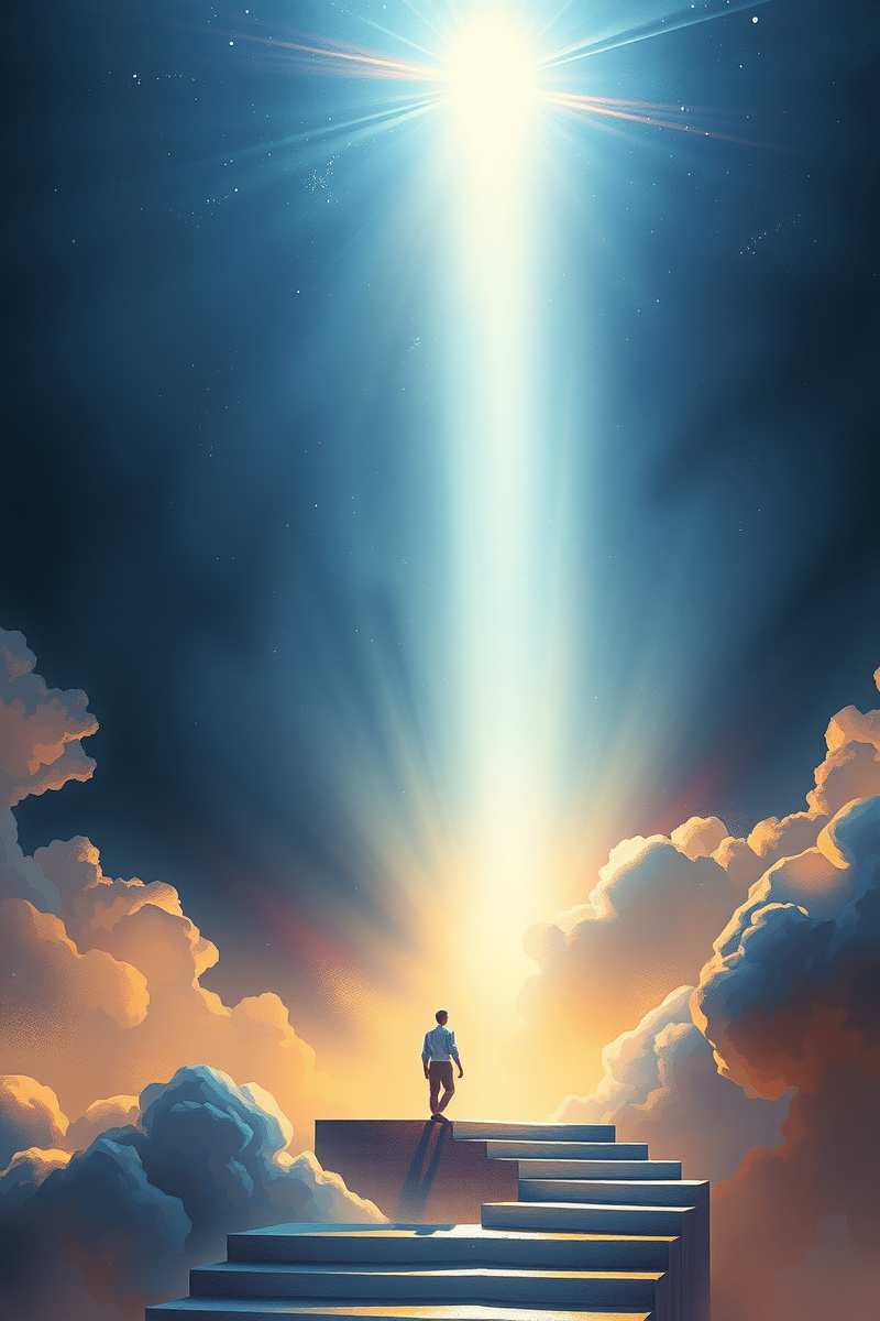 Dream of a Stairway Into Light Becoming Music