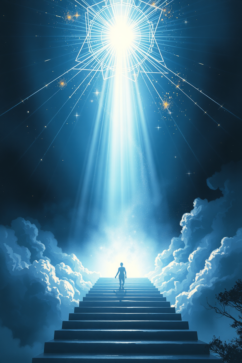Dream of a Stairway Into Light Dissolving Fear