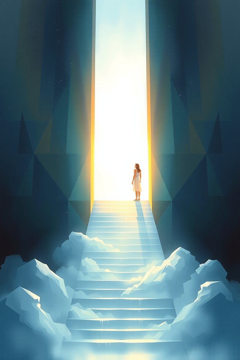 Dream of a Stairway Into Light Opening