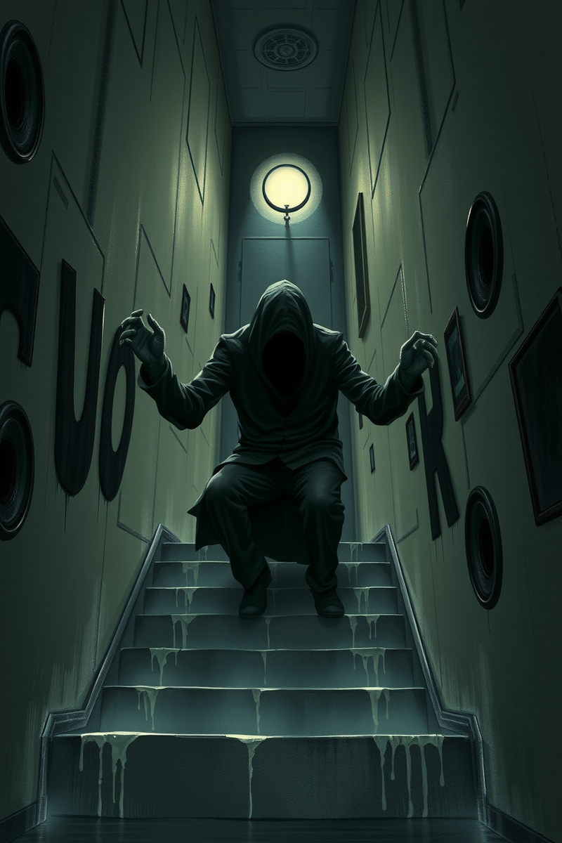 Dream of a Stairwell While Everyone Leaves Without You