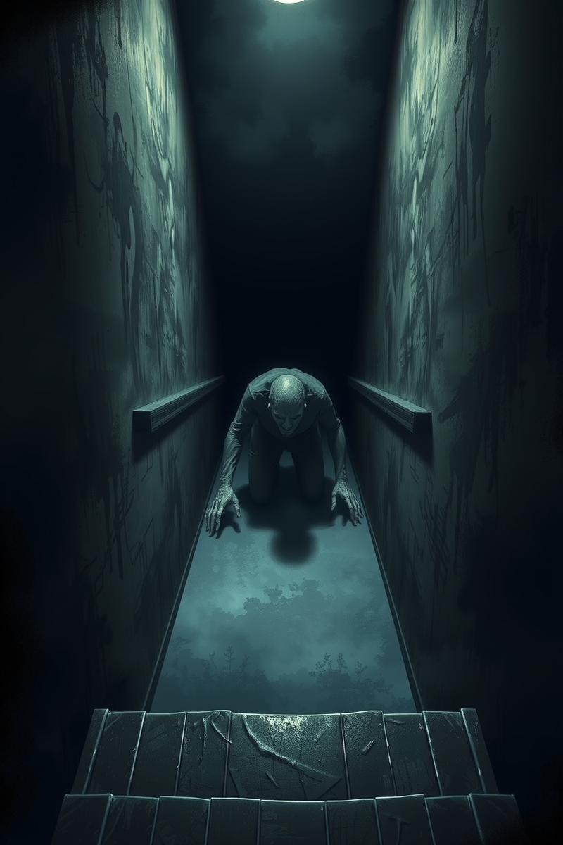 Dream of a Stairwell With the Floor Disappearing
