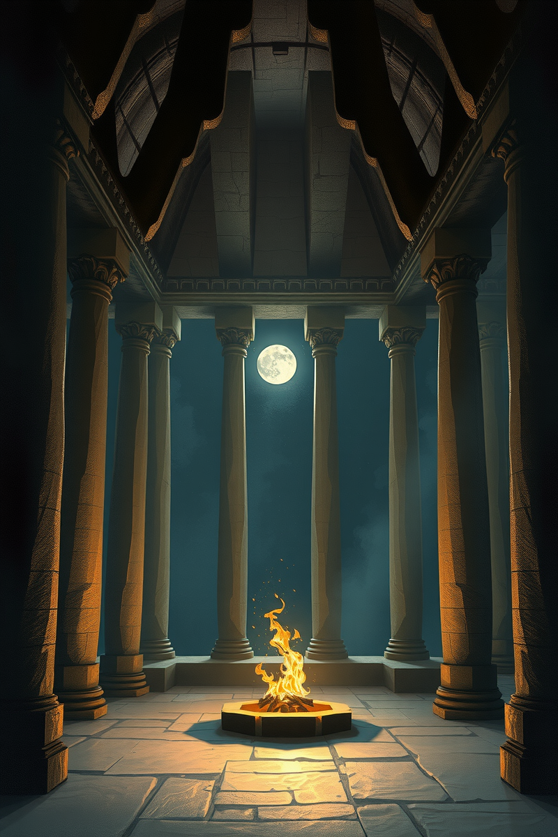 Dream of a Temple Completing a Ritual