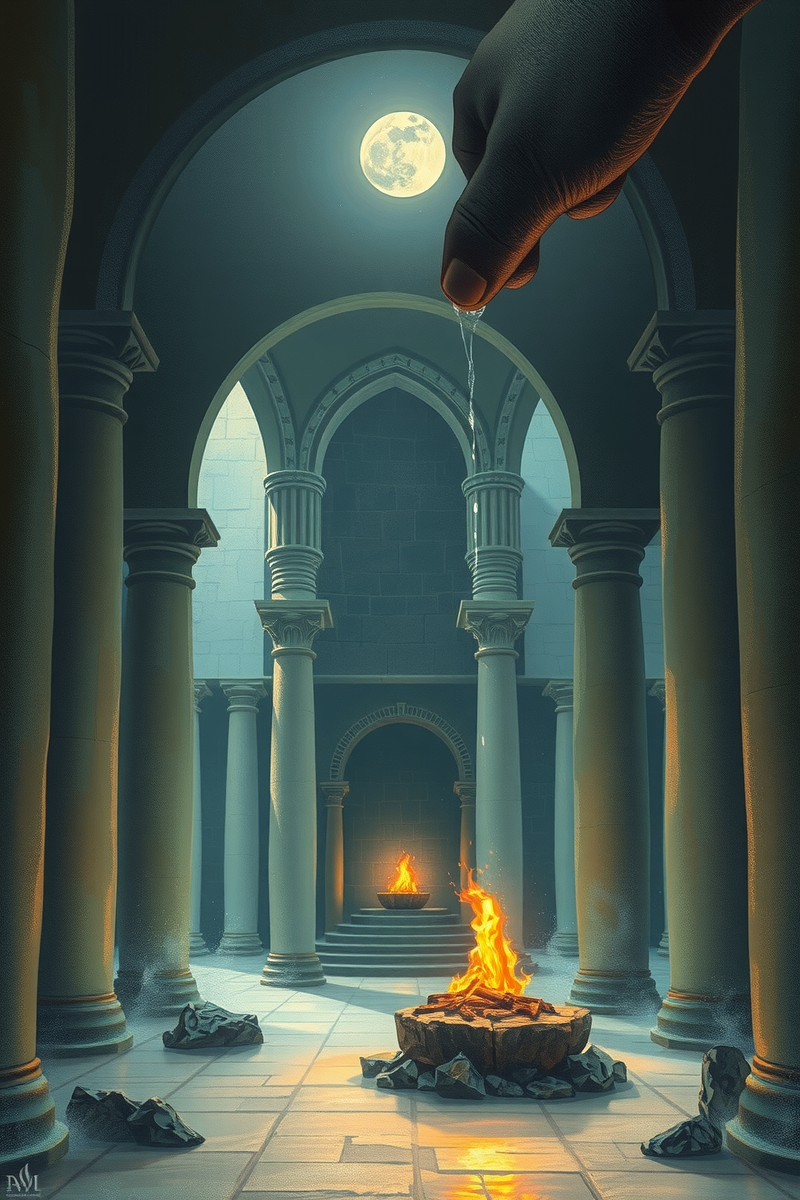 Dream of a Temple Holding Water