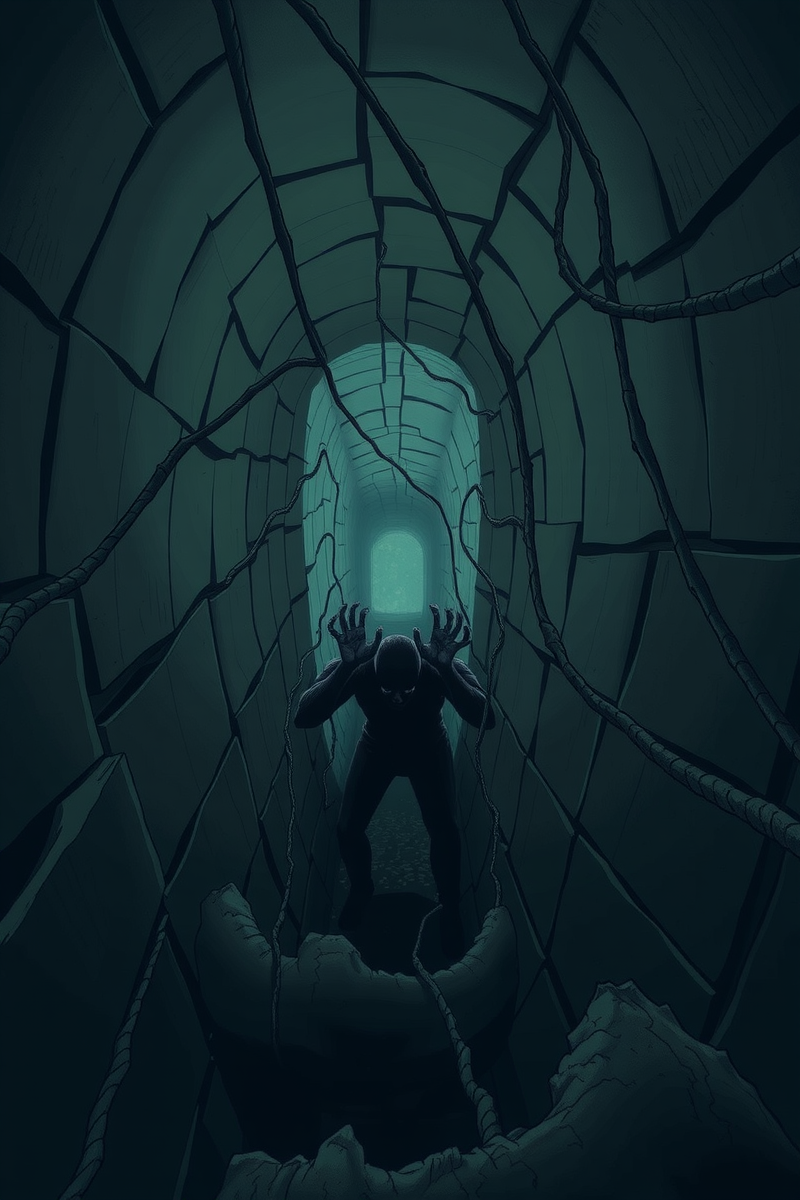 Dream of a Tunnel Inside a Maze-Like Building