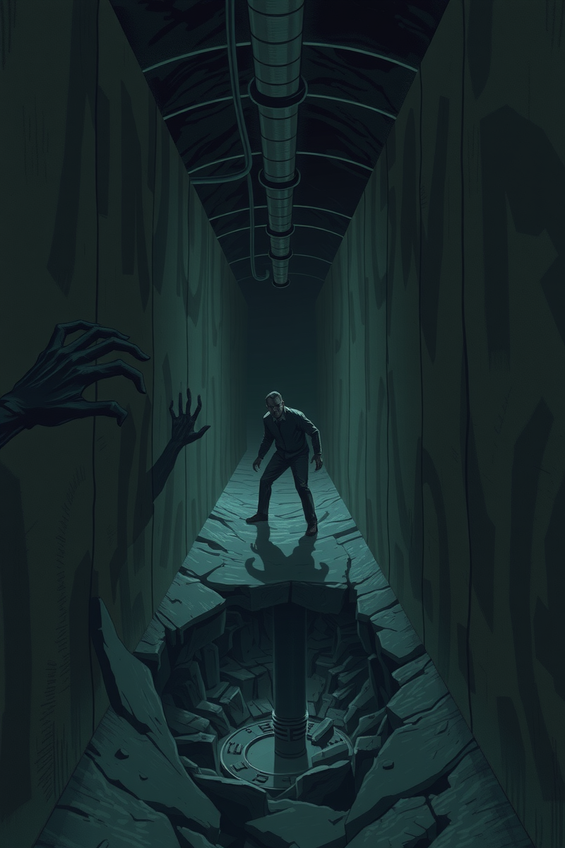 Dream of a Tunnel With the Floor Disappearing