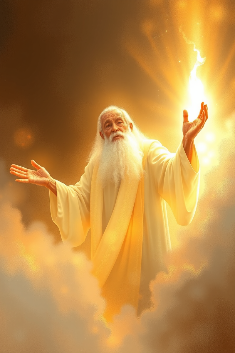 Dream of a Wise Old Man Giving a Warning