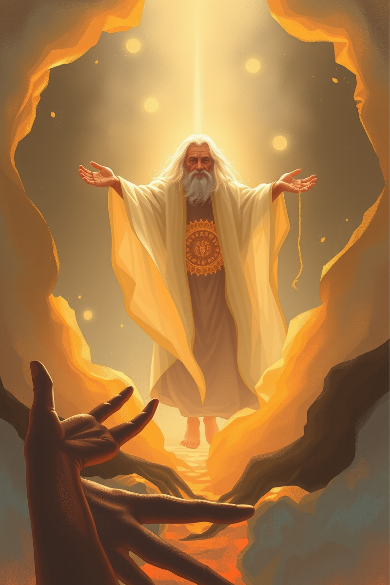 Dream of a Wise Old Man Leading You Away