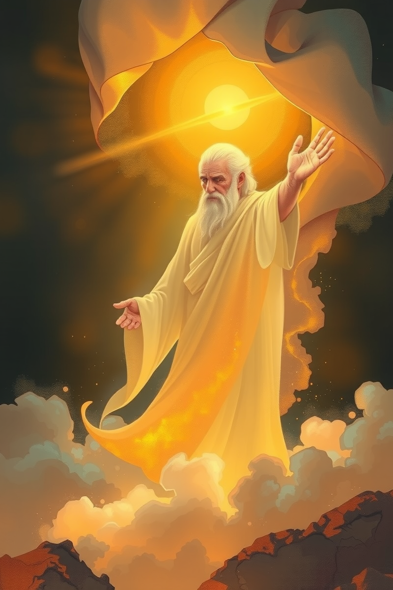 Dream of a Wise Old Man Leaving a Message