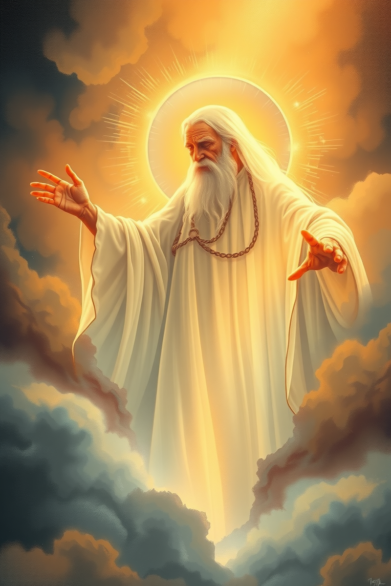 Dream of a Wise Old Man Showing a Hidden Room