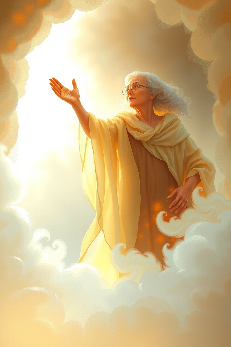 Dream of a Wise Old Woman Leaving a Message