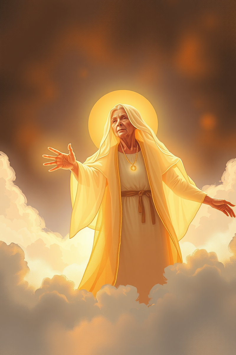 Dream of a Wise Old Woman Protecting You