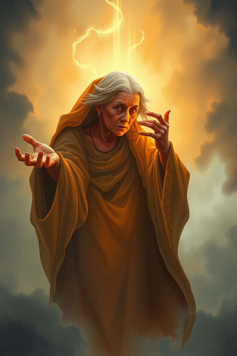 Dream of a Wise Old Woman Speaking in Riddles