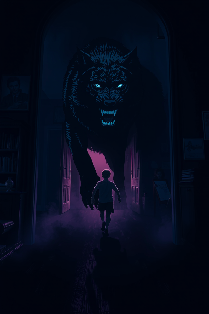 Dream of a Wolf Through a House