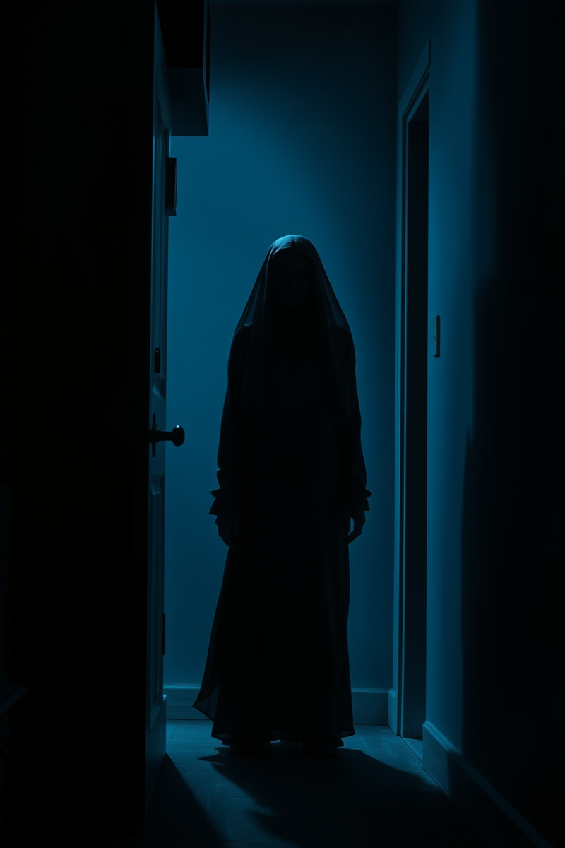 Dream of a Woman in the Hallway Moving Without Sound