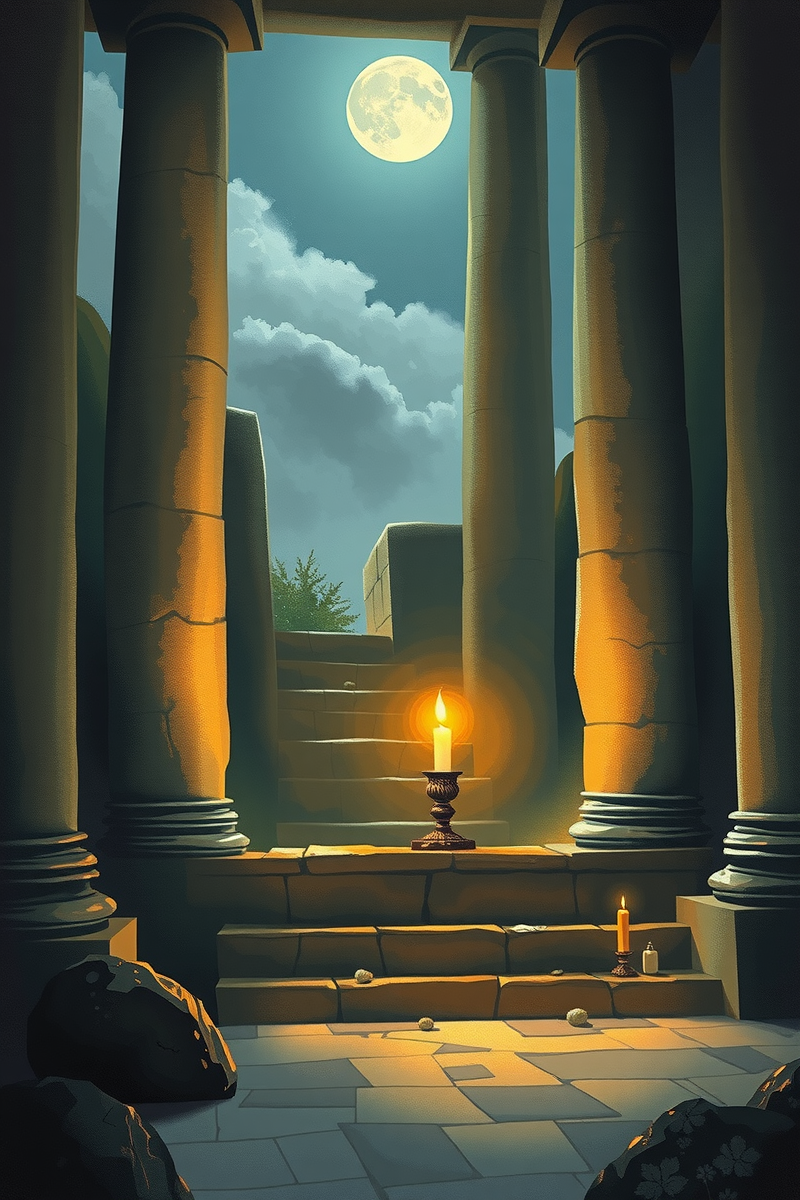 Dream of an Altar Relighting a Candle