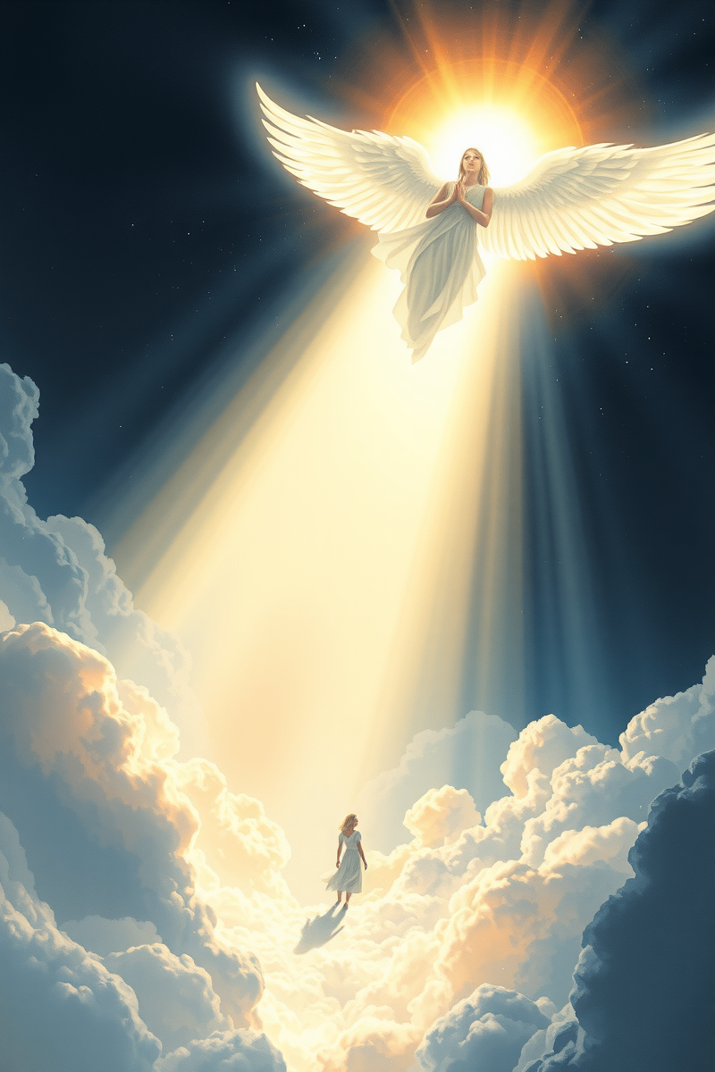 Dream of an Angelic Figure Filling the Sky