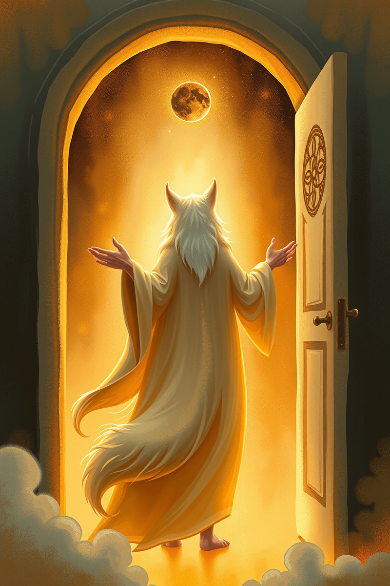 Dream of an Animal Guide Opening a Door