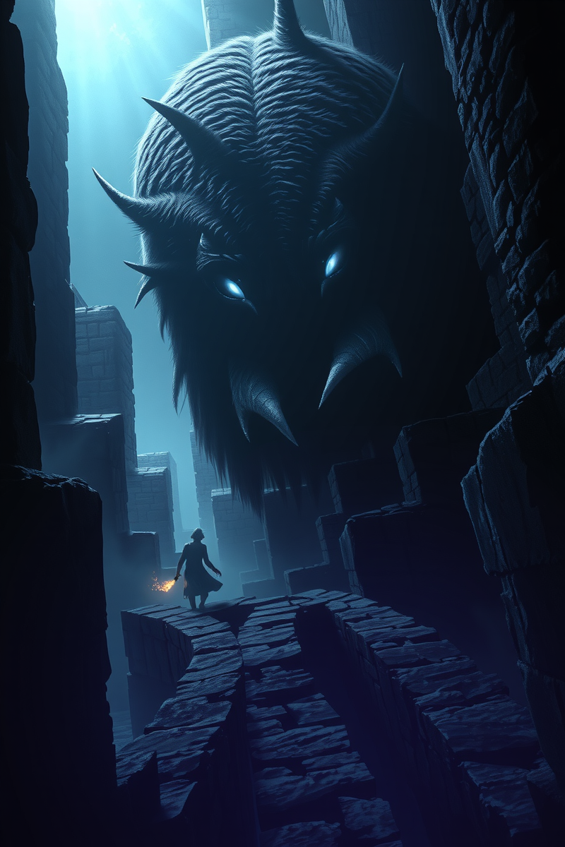 Dream of an Animal Through a Labyrinth