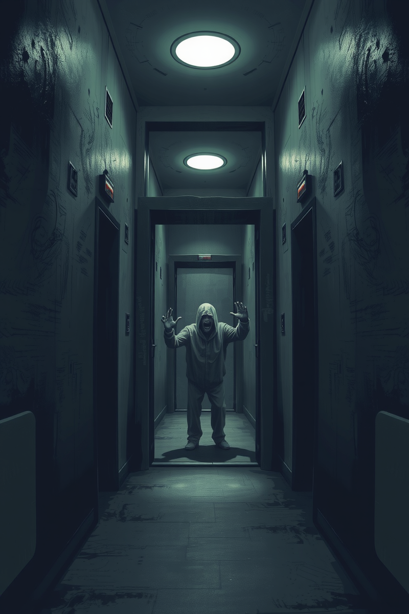 Dream of an Elevator Inside a Repeating Hallway