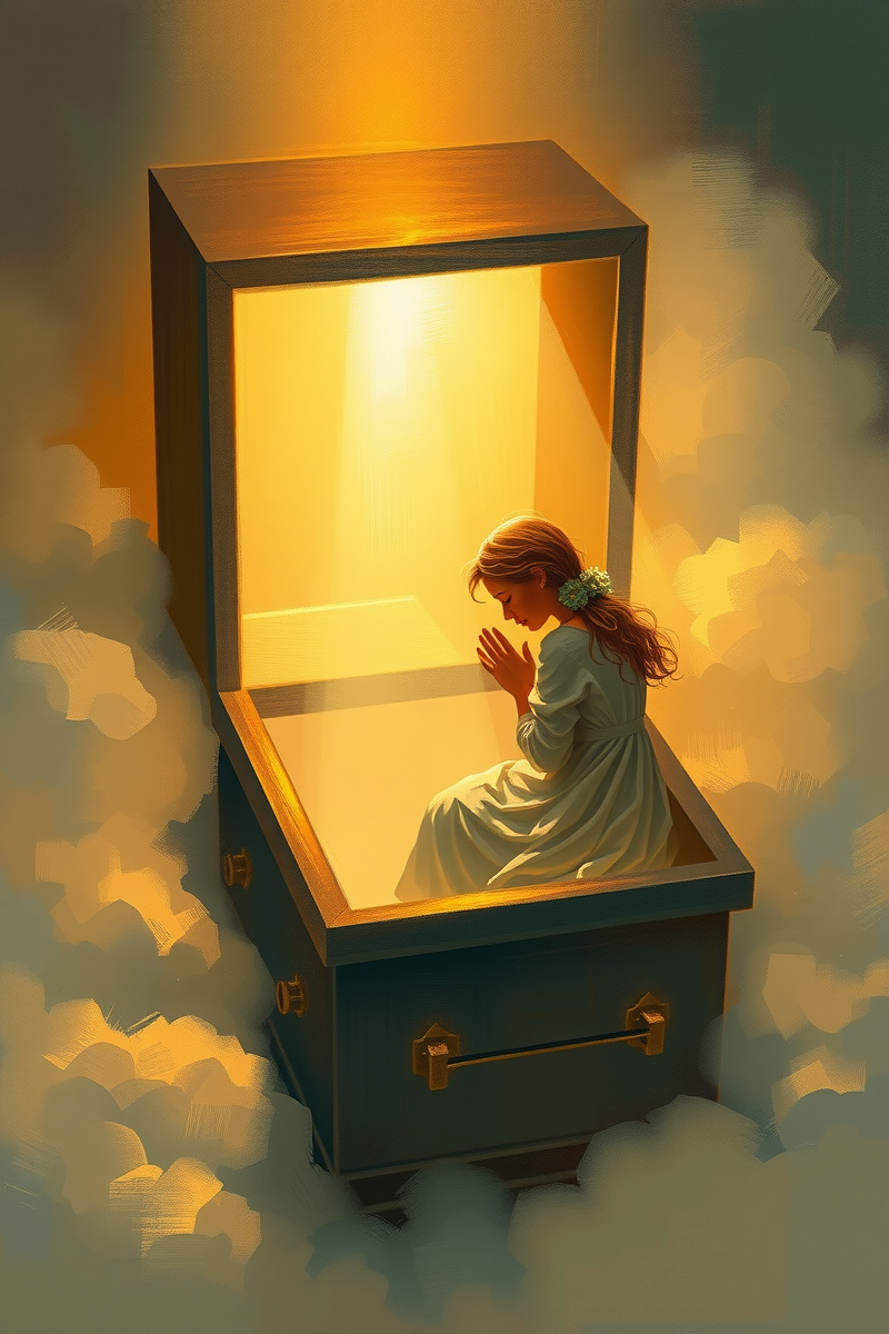 Dream of an Empty Coffin Feeling Peaceful