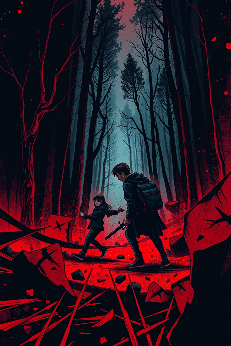 Dream of Being Attacked at School In a Forest