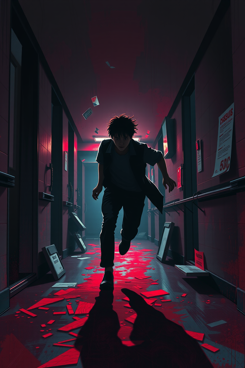 Dream of Being Attacked by a Stranger In a School Hallway