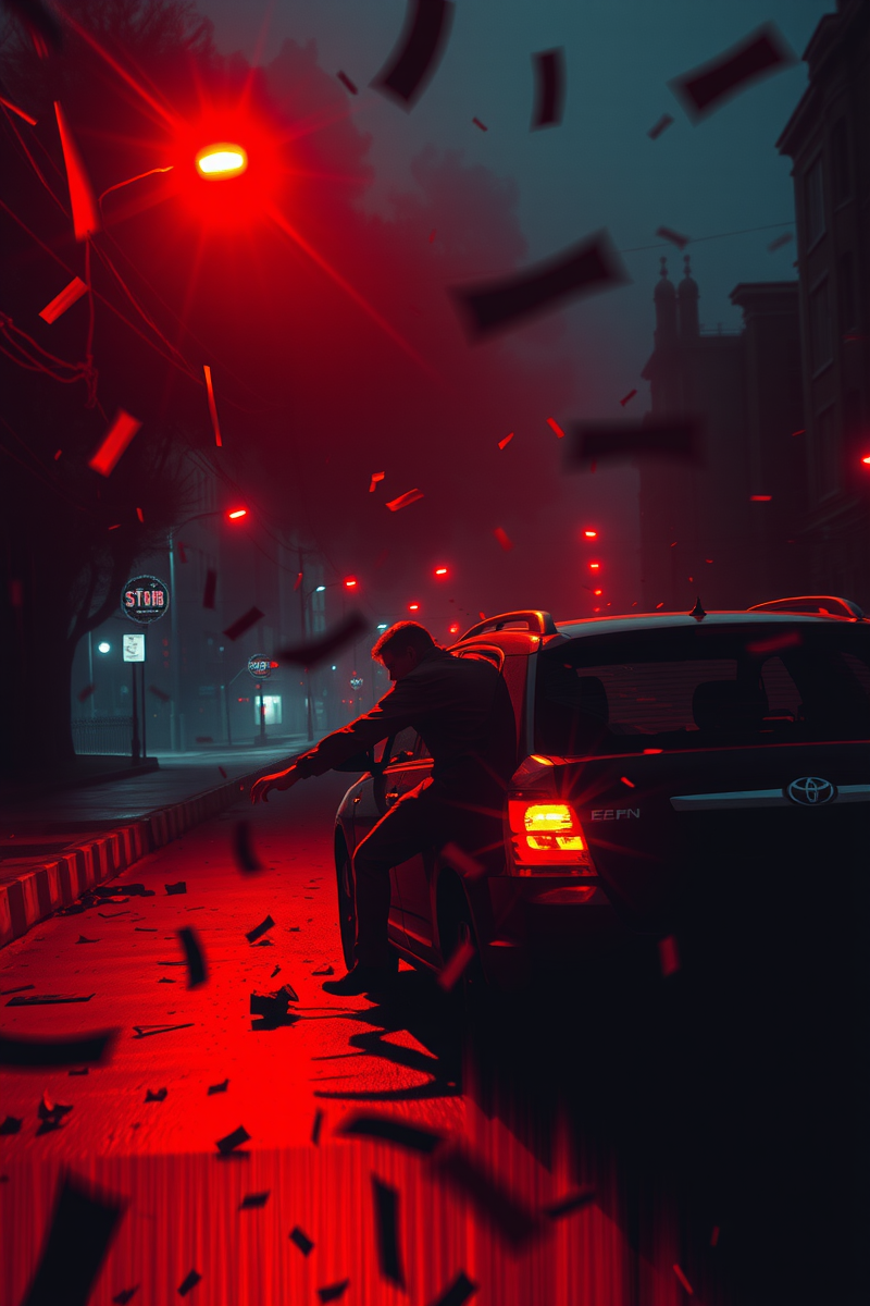Dream of Being Attacked in a Car In an Empty Street