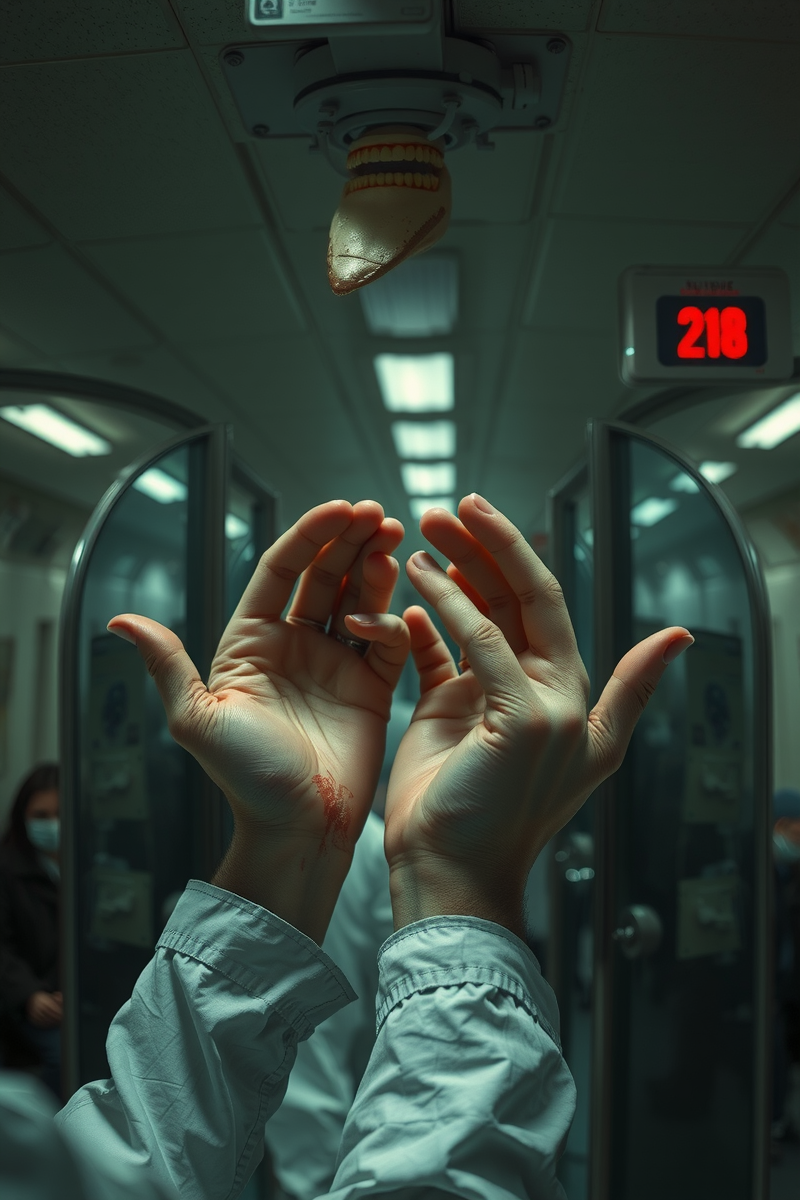 Dream of Hands Changing In Public