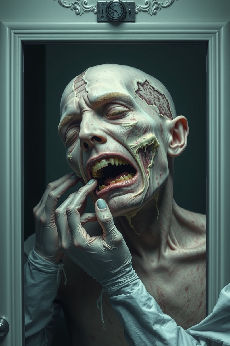 Dream of Skin Peeling At Work