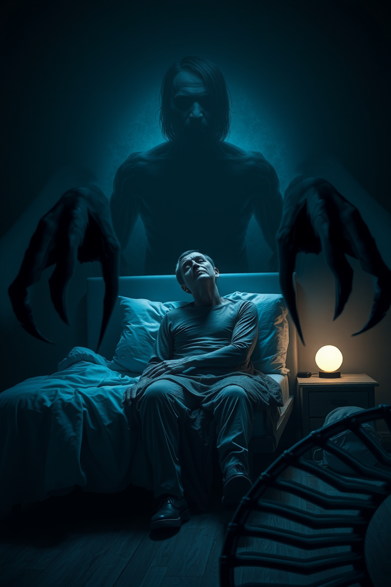 Dream of Sleep Paralysis With a Figure Beside the Bed With the Lights Not Working