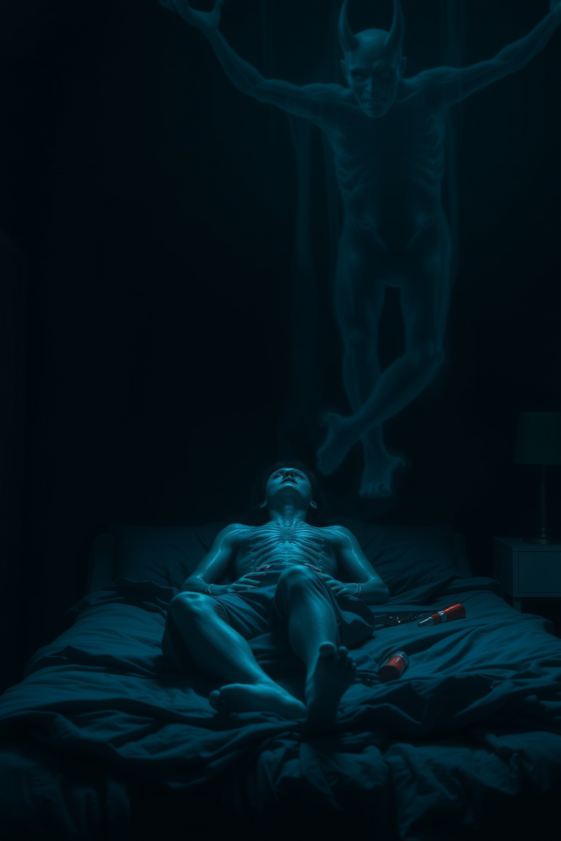 Dream of Sleep Paralysis With a Presence in the Room In a Childhood Room