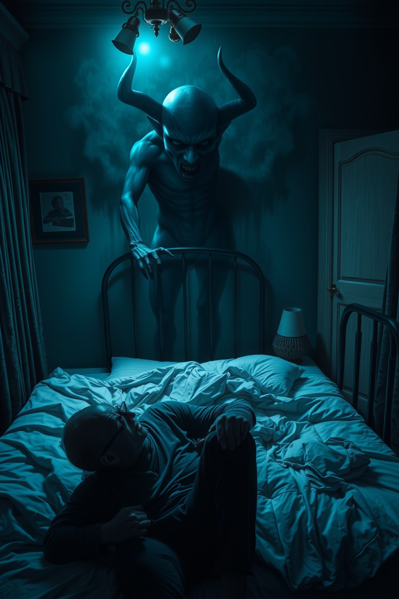 Dream of Sleep Paralysis With a Presence in the Room In a Hotel Room