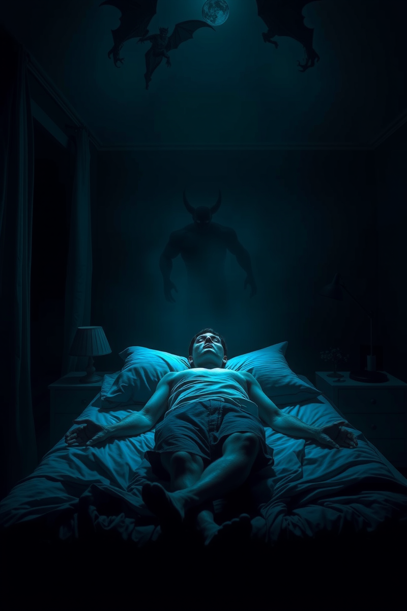 Dream of Sleep Paralysis With a Presence in the Room In the Bedroom