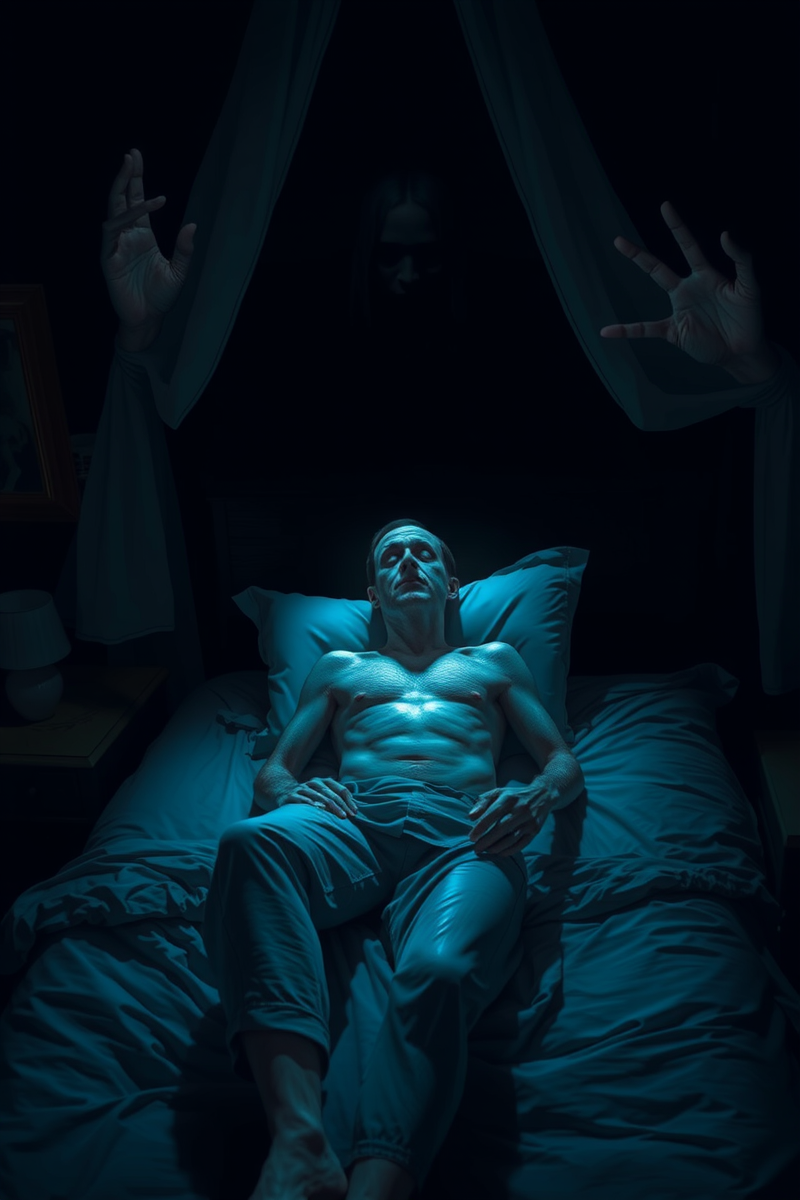 Dream of Sleep Paralysis With a Presence in the Room With the Lights Not Working